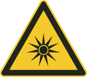 Warnzeichen Aufkleber DIN ISO 7010